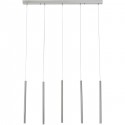 Suspension Living Vegas 5 tubes chromée Kare Design