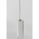 Suspension Living Vegas 5 tubes chromée Kare Design