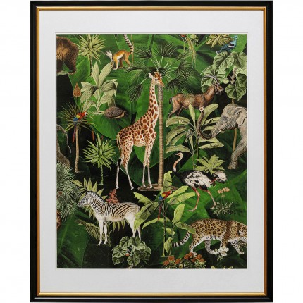 Tableau Frame animaux savane 80x100cm Kare Design Tableau Frame animaux savane 80x100cm Kare Design