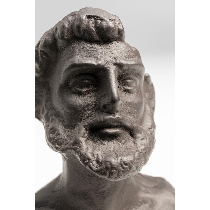 Objet décoratif Bearded Man anthracite 11cm