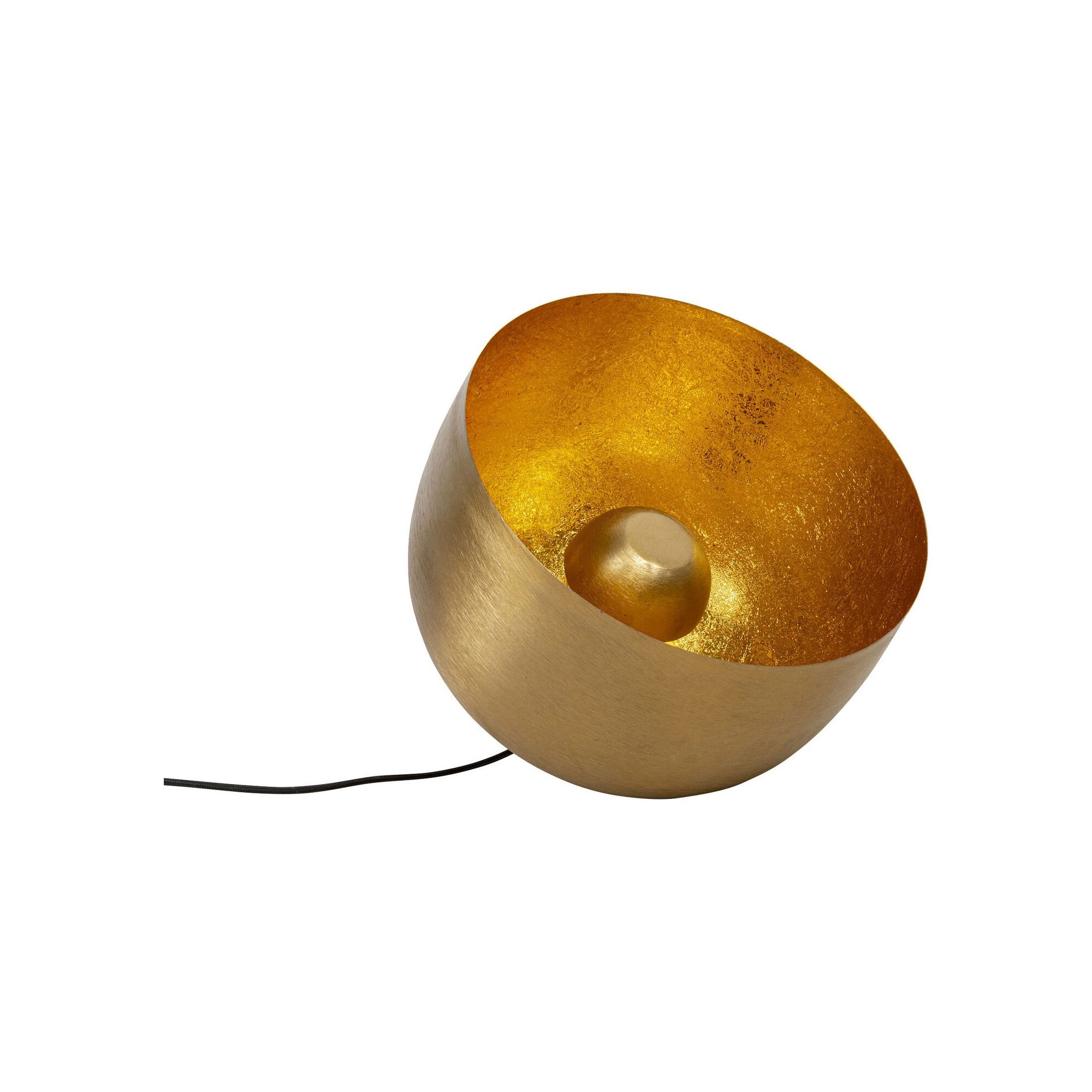 Lampe Apollon Smooth dorée 35cm Kare Design