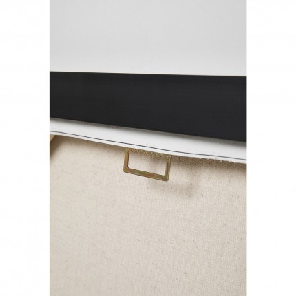 Peinture Essence Lines marron 60x120cm Kare Design