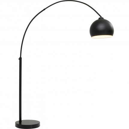 Lampadaire Lounge 175cm noir mat Kare Design