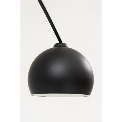 Lampadaire Lounge 175cm noir mat Kare Design