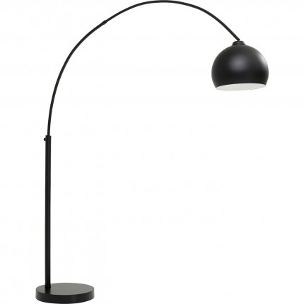 Lampadaire Lounge 175cm noir mat Kare Design