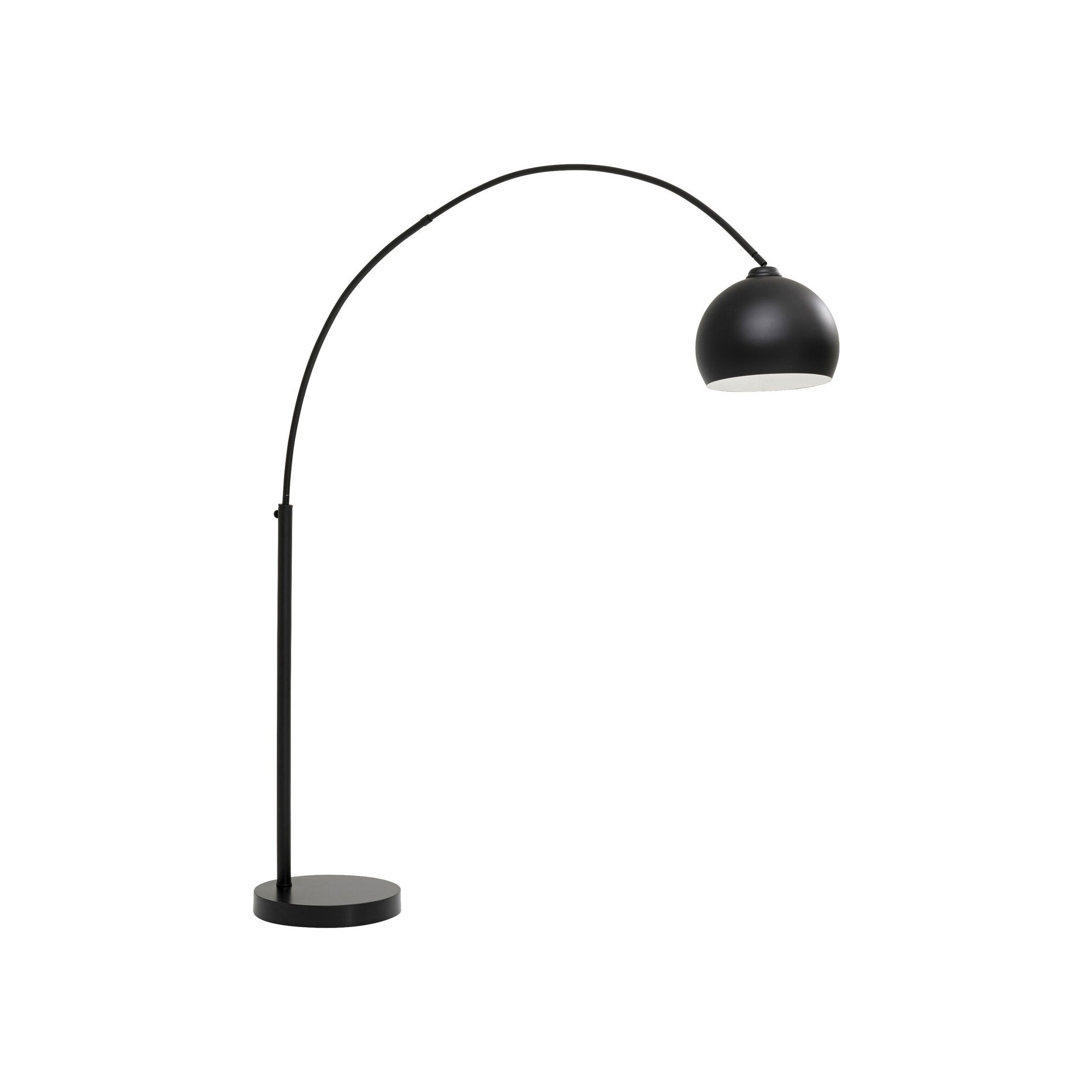 Lampadaire Lounge 175cm noir mat Kare Design