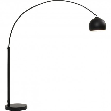 Lampadaire Lounge 175cm noir mat Kare Design