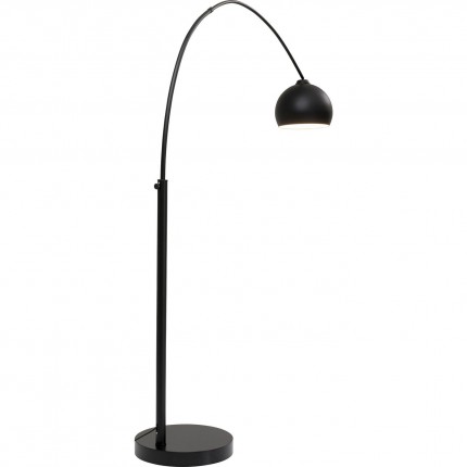 Lampadaire Lounge 175cm noir mat Kare Design