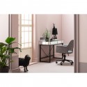 Chaise de bureau pivotante Marianne grise Kare Design
