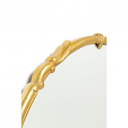 Miroir Cassandra 80cm doré Kare Design
