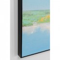 Peinture oiseaux en vol 120x120cm Kare Design
