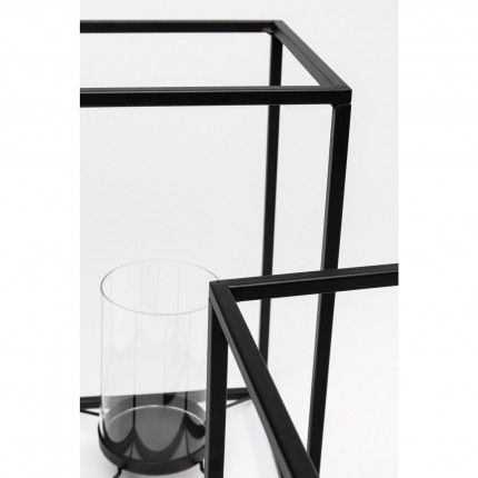 Lanternes Lito noires set de 2 Kare Design