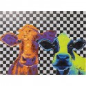 Peinture vaches 120x90cm Kare Design