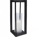 Lanterne Mabel noire 61cm Kare Design