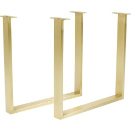 Piètement de table Tavola laiton (2 pcs)