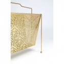 Porte-magazines Basket doré 38cm Kare Design