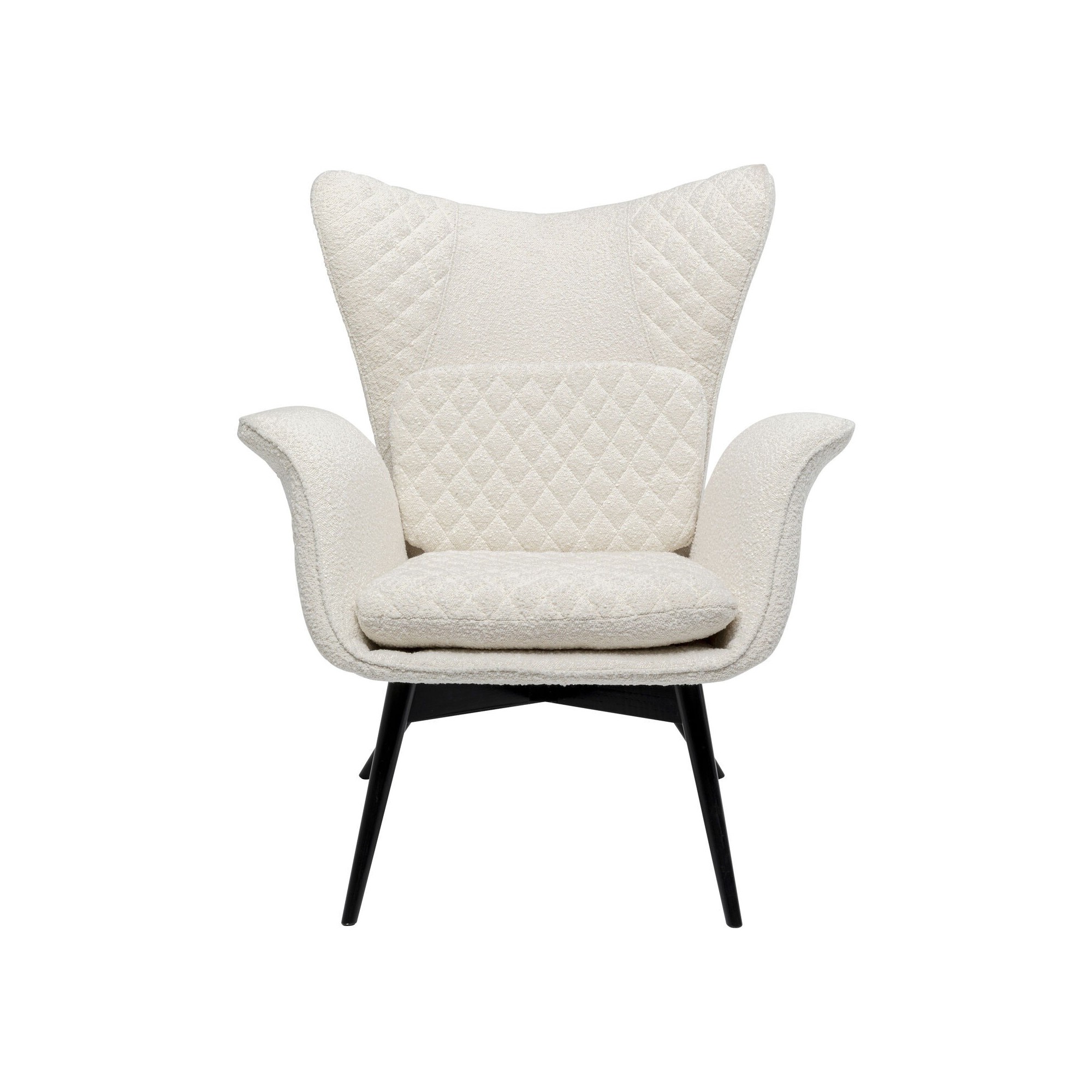 Fauteuil Tudor crème Kare Design