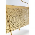 Porte-magazines Basket doré 32cm Kare Design