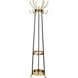 Portemanteau Luna noir et doré Kare Design