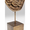 Déco masque Mathis bronze Kare Design