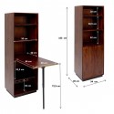 Étagère avec table Ravello 174x160 cm Kare Design