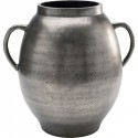 Vase Uria gris métallique Kare Design
