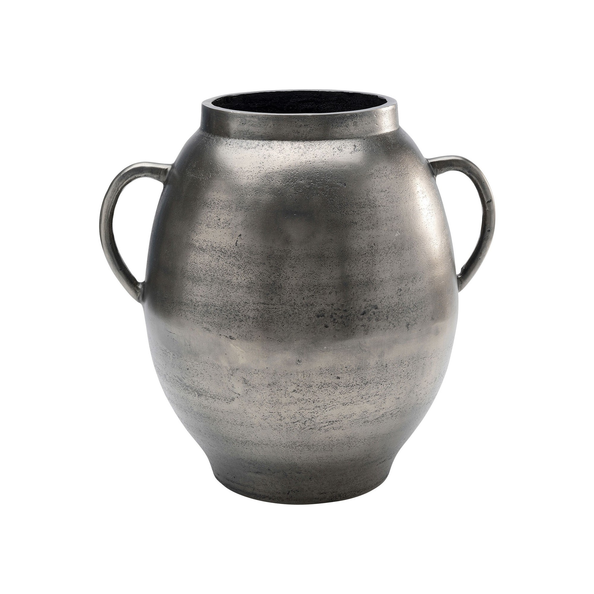 Vase Uria gris métallique Kare Design