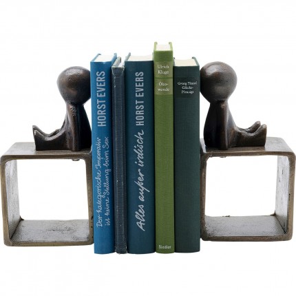 Serre-livres bonhommes assis set de 2 Kare Design