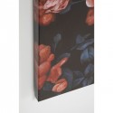 Peinture Yack fleurs 140x90cm Kare Design