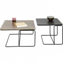 Tables basses Diego set de 2 Kare Design