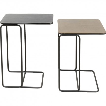 Tables d'appoint Diego set de 2 Kare Design