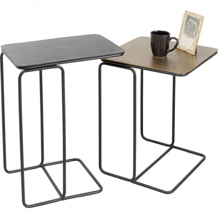 Tables d'appoint Diego set de 2 Kare Design