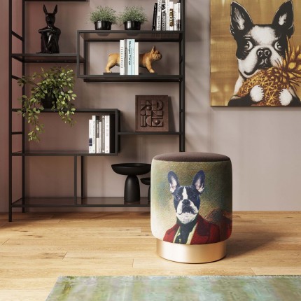 Tabouret Cherry monsieur chien laiton Kare Design Tabouret Cherry monsieur chien laiton Kare Design