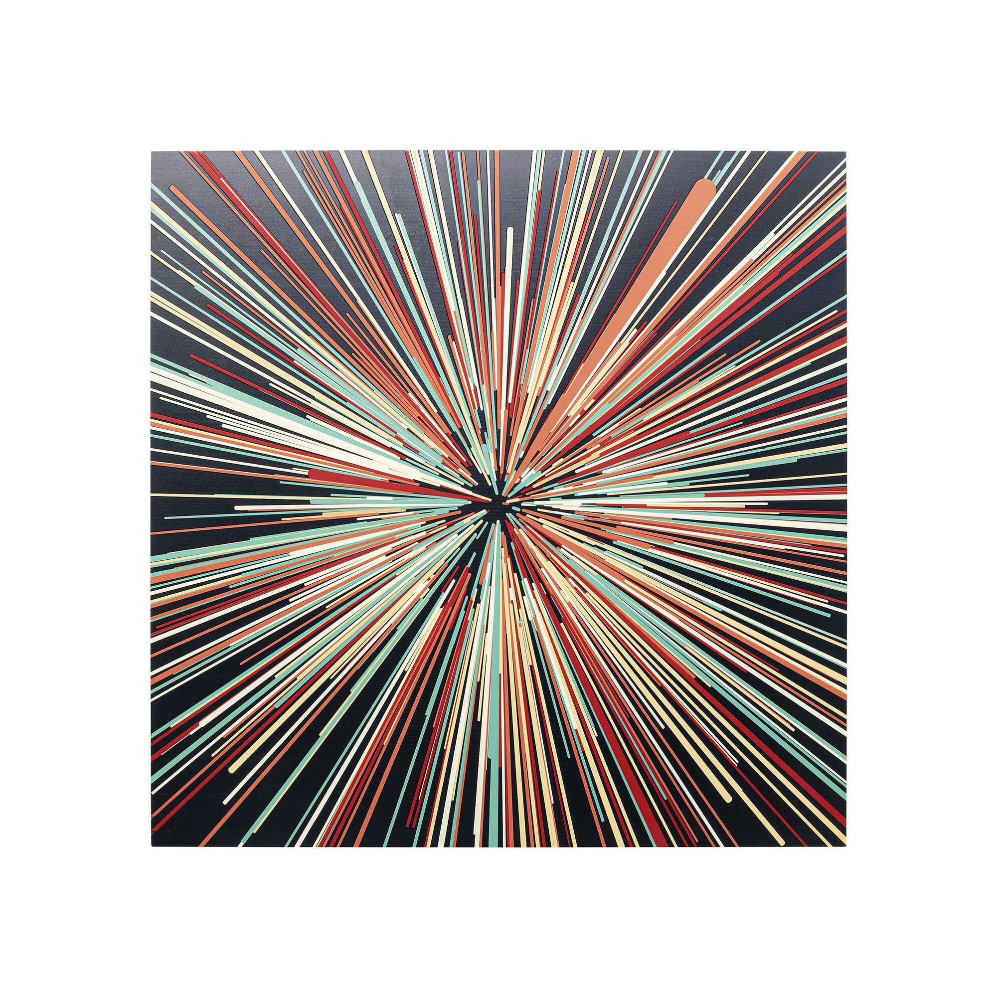 Tableau en verre Light Speed 100x100cm Kare Design 
