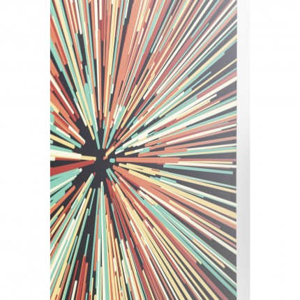 Tableau en verre Light Speed 100x100cm Kare Design 