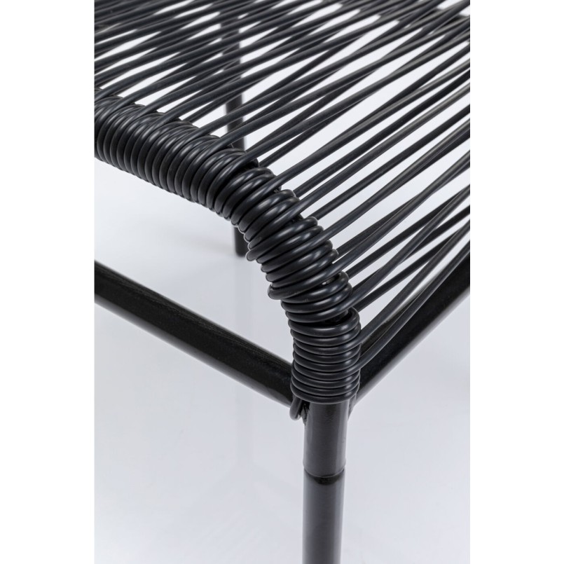 Tabouret Acapulco noir Kare Design