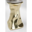 Bougeoir Jade doré 33cm Kare Design