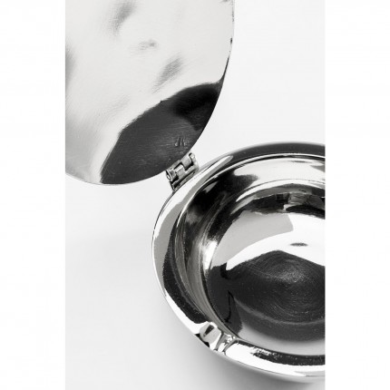 Cendrier Pin Up argenté 11cm Kare Design