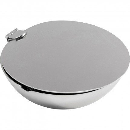 Cendrier Pin Up argenté 11cm Kare Design