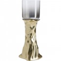 Bougeoir Jade doré 38cm Kare Design