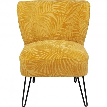 Fauteuil Palm Springs jaune Kare Design