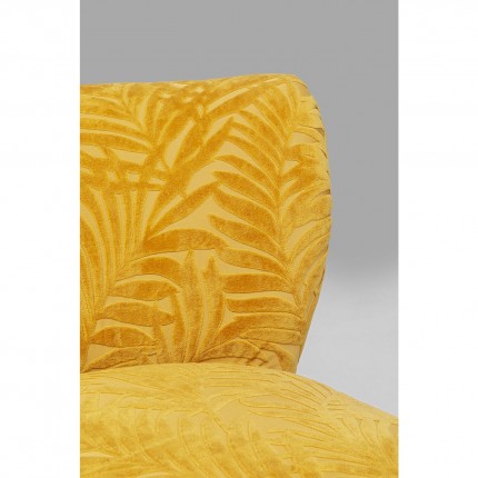Fauteuil Palm Springs jaune Kare Design