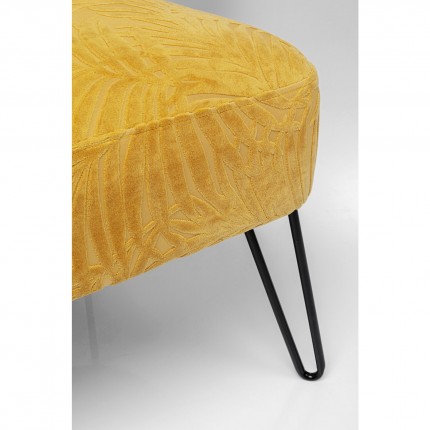Fauteuil Palm Springs jaune Kare Design