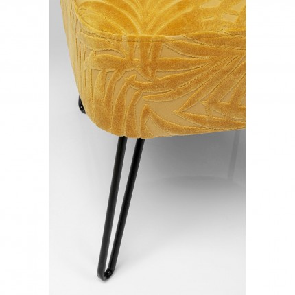 Fauteuil Palm Springs jaune Kare Design