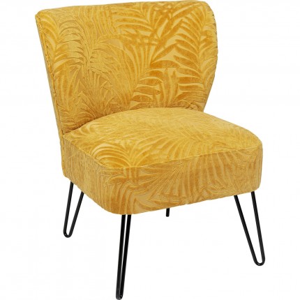 Fauteuil Palm Springs jaune Kare Design