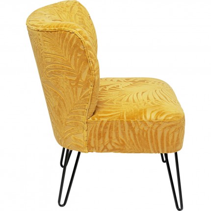 Fauteuil Palm Springs jaune Kare Design