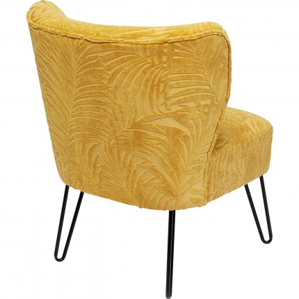 Fauteuil Palm Springs jaune Kare Design