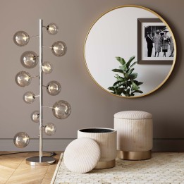 Tabourets Plush crème set de 2 Kare Design
