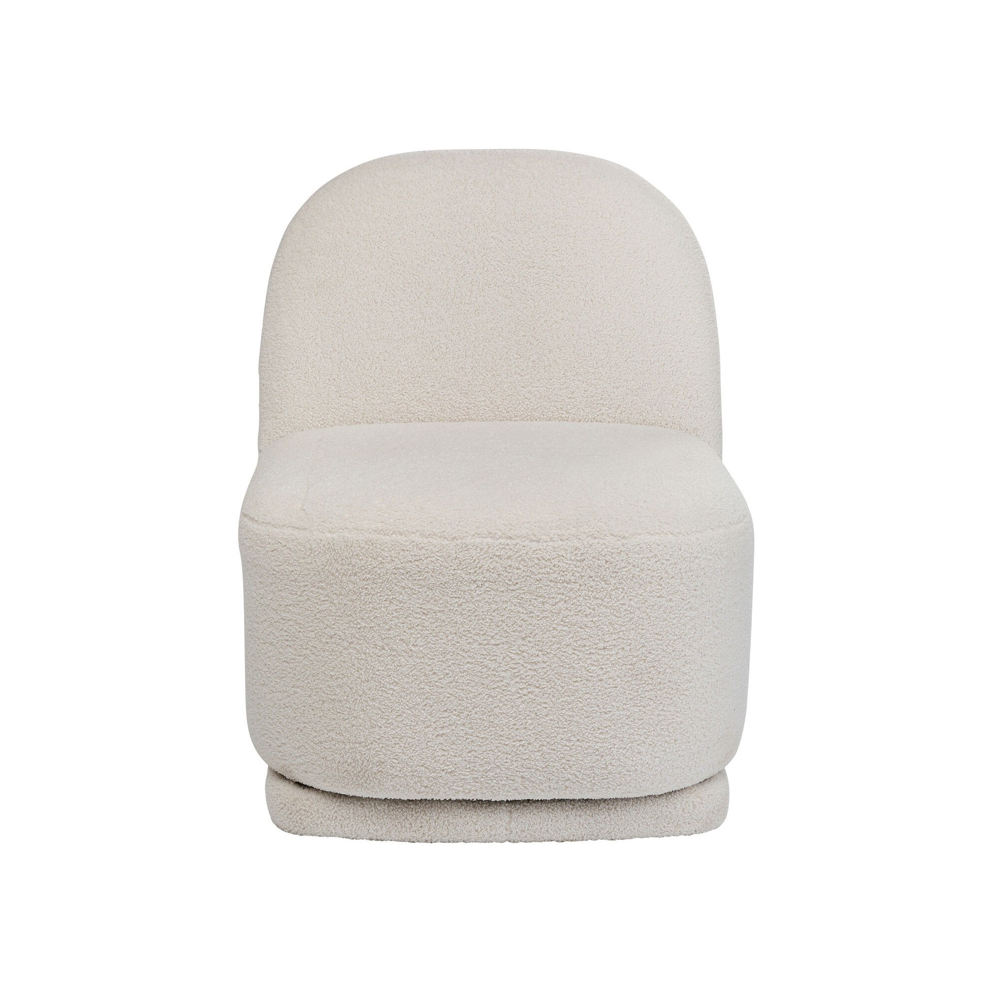 Fauteuil pivotant Ted crème Kare Design