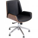 Chaise de bureau Rouven noire Kare Design